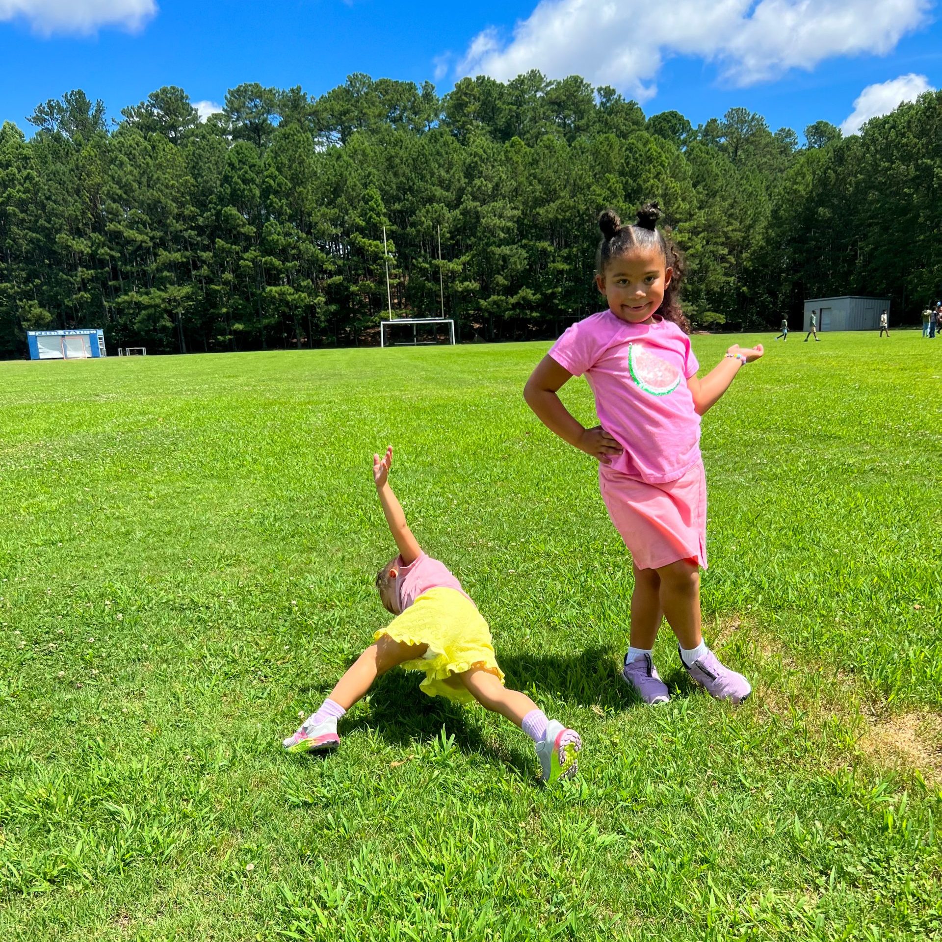 Preschoolers at Harmony Academy have mastered many significant self help skills including potty training. They explore their world through imaginative play and begin to build friendships. Our teachers and age appropriate rooms provide child-centered activities which allow preschoolers to work on social, cognitive, language and physical skills.